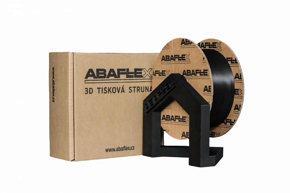 Filament Abaflex PLA - černá 1kg 1,75 mm,Filament Abaflex PLA - černá 1kg 1,75 mm