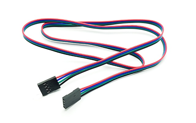 Kábel s konektormi 3 piny 700 mm DuPont 2,54