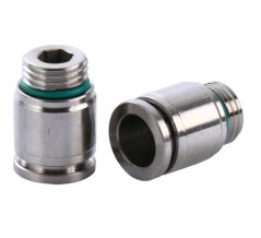 Kvalitná pneumatická spojka na ?4mm s vonkajším závitom -1/8