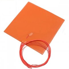 Silicone heating pad