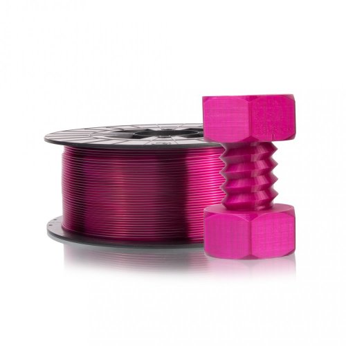 Filament PM PET-G - transparent purple (1.75 mm; 1 kg)