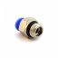 Pneumatická spojka závit 1/8", vnitřní průměr 4 nebo 6 mm