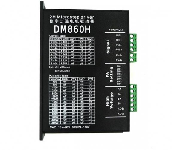 DM860H 7.2A - driver for stepper motors