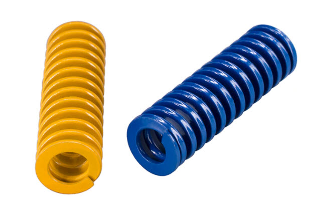 Sada koleček a pružin k heatbed leveling Ender 3 - Barva: Žlutá