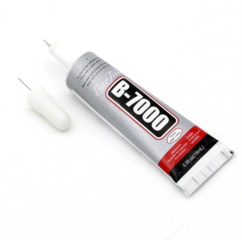 Lepidlo na displeje B-7000, transparentné - viac variant - Objem: 25 ml