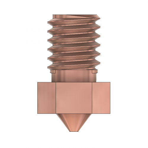 E3D copper nozzle - CZ production