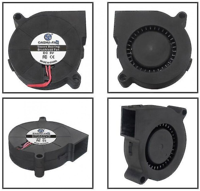 24V Radiální ventilátor 5020