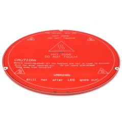 Kruhový hliníkový heatbed 220 mm 12V