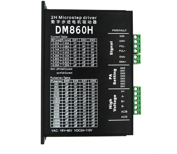 DM860H 7,2A - driver pro krokové motory