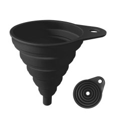 Silicone funnel for resin