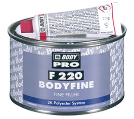 HB BODY F220 putty Bodyfine - Weight: 1000 g
