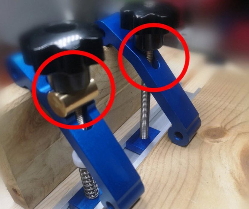 Upínky pro CNC na dřevo nebo hliník