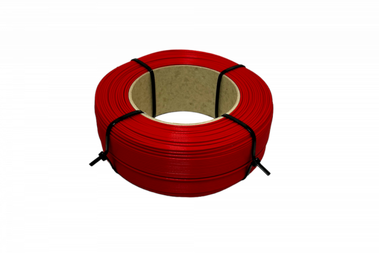 Filament REFILL Abaflex PLA dla Bambu Lab - czerwony 750g 1,75 mm