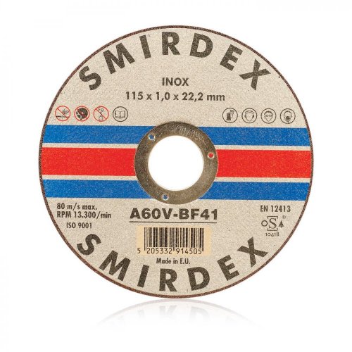 Tarcza tnąca Smirdex 914 Inox - Średnica tarczy: 230 mm