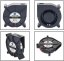 24V Radiální ventilátor 6015