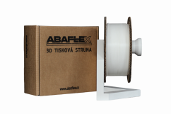 Filament Abaflex PLA - bílá 1kg 1,75 mm
