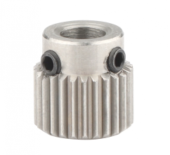 Ozubené podávací kolečko extruderu (MK6, MK7, MK8) s dvojí aretací