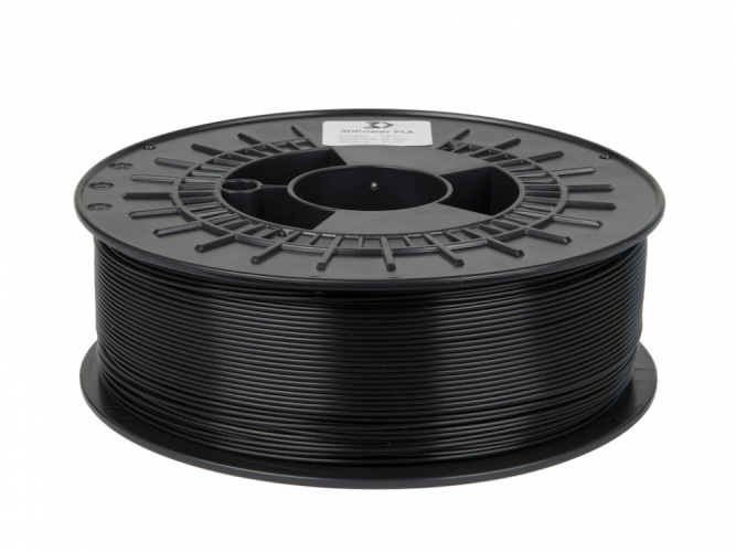 Filament 3D power PLA - černá 1kg