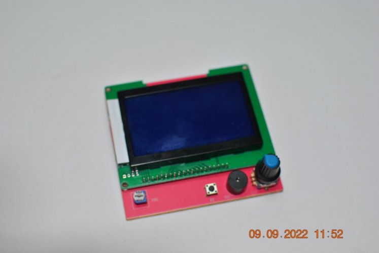 Smart LCD 12864 with SD card reader - used