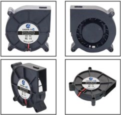 24V Radiální ventilátor 6015