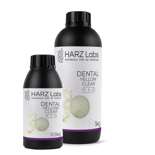 HARZ Labs Dental Yellow Clear PRO Resin