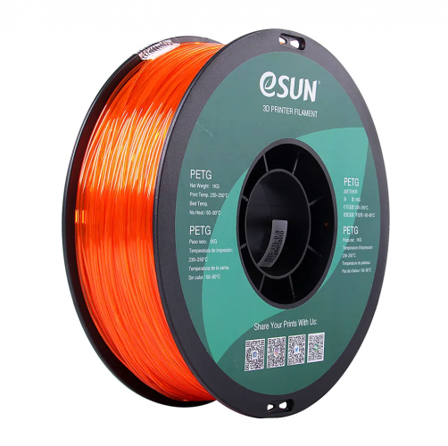 eSUN PETG filament pomarańczowy (1,75 mm; 1 kg)