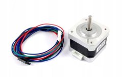 Silnik krokowy NEMA17 KS42STH34-1504A wraz z kablami
