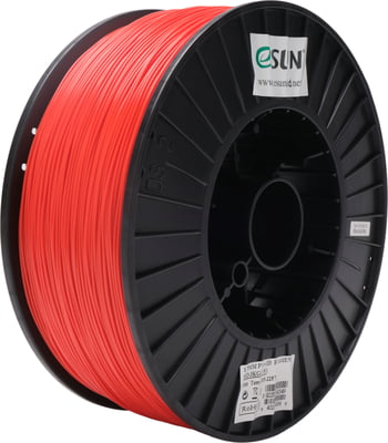 Filament eSUN PLA+ czerwony (1,75 mm; 3 kg)