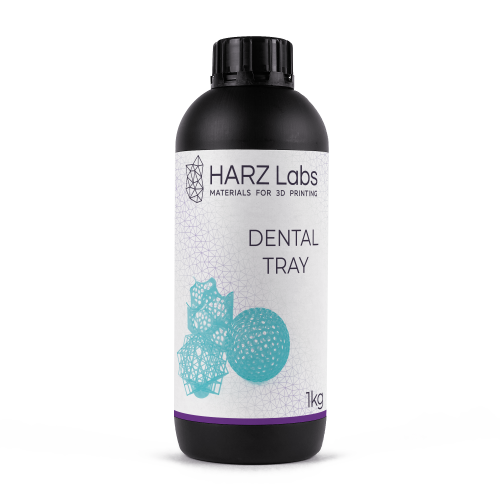 HARZ Labs Dental Tray blue Resin