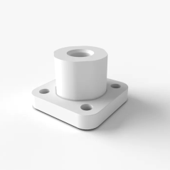 Trapézová matice T10, stoupání 2 mm / 1 vinutí, POM Igus