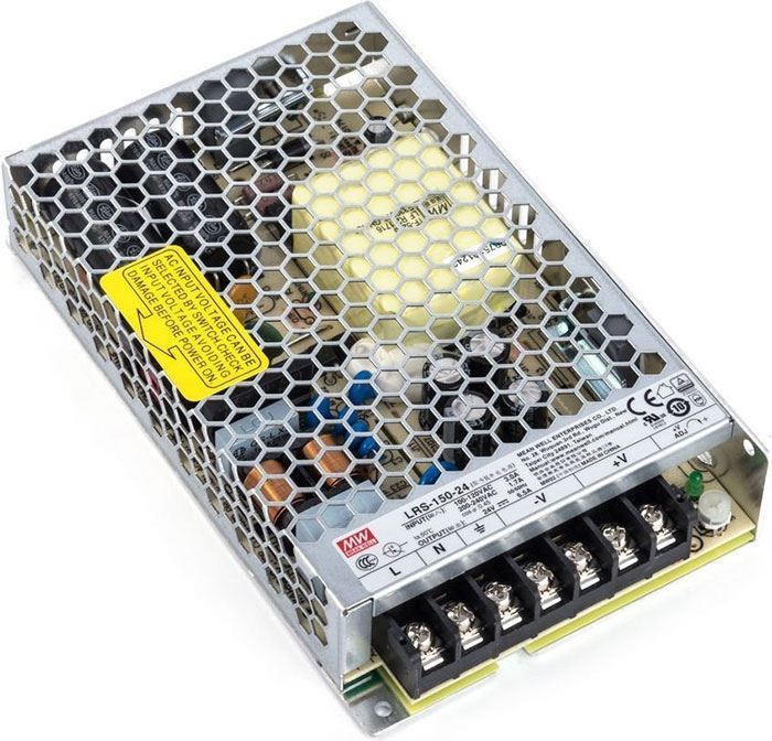 Mean Well průmyslový zdroj LRS-150-24, 24V/150W spínaný