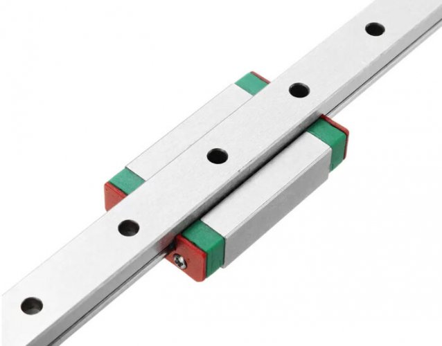 MGN linear guide and carriage set - Type of linear trolley: MGN9H