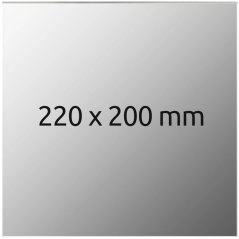 Tisková podložka 220x200x4 mm - zrcadlo