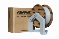 Filament Abaflex PLA - šedá 1kg 1,75 mm