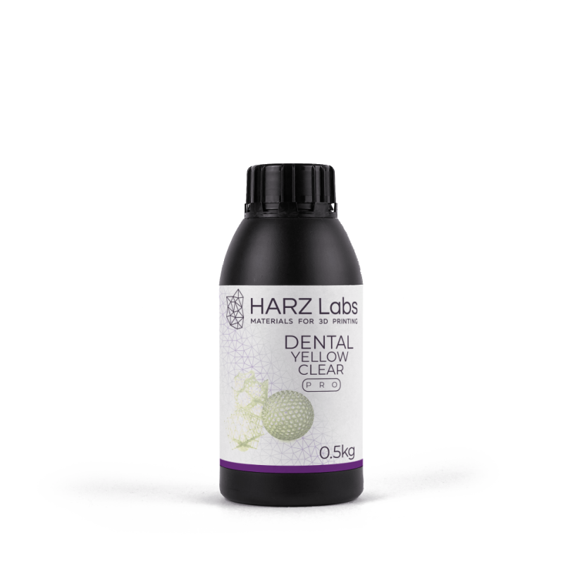 HARZ Labs Dental Yellow Clear PRO Resin