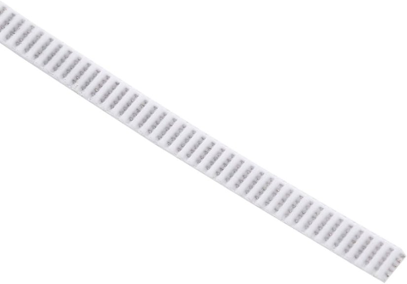 Remeň s oceľovým vláknom GT2 - 6 mm - Barva: Černá
