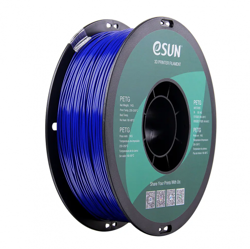 eSUN PETG filament blue (1.75 mm; 1 kg)
