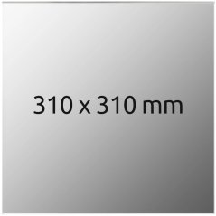Tisková podložka310x310 mm - zrcadlo