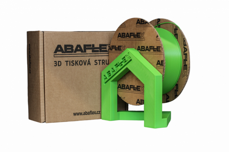 Filament Abaflex PLA - zelená 750g 1,75mm