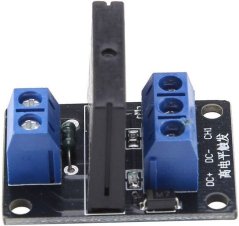 Modul relé SSR 1x, napájení 3-24V, spouštění vysokou úrovní