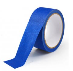Adhesive backing tape blue - 30m/50mm