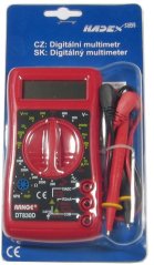 Multimeter digitálny červený