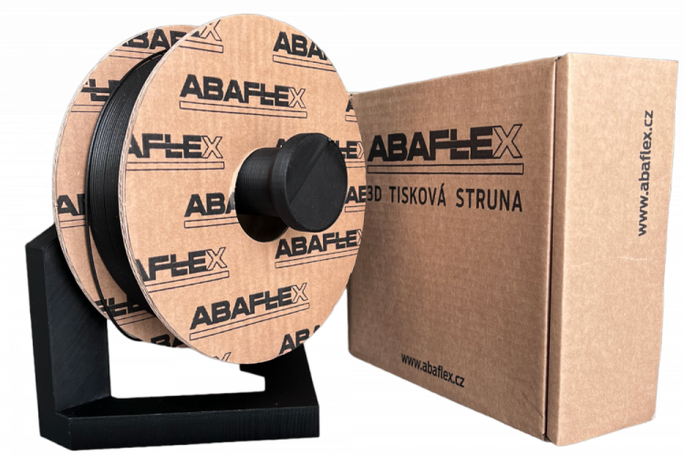 Filament Abaflex PLA pre Bambu Lab - čierna 750g 1,75 mm