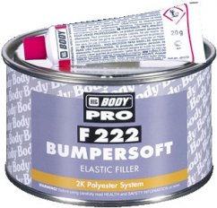 HB BODY F222 putty Bumpersoft - black