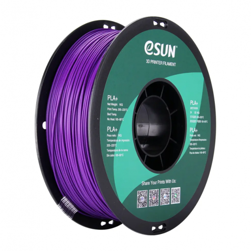 eSUN PLA+ filament fialový (1,75 mm; 1 kg)