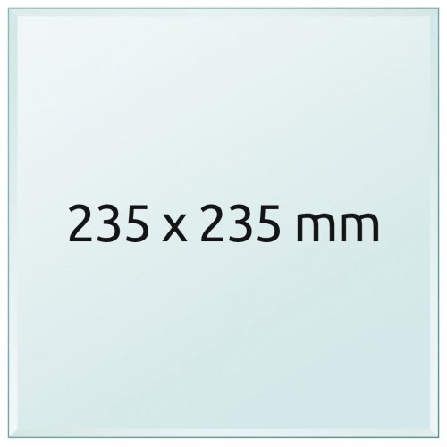 Sklenená tlačová podložka 235x235 mm
