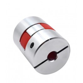 Kvalitní pružná spojka svěrná s pryží - Velikost pružné spojky: 8 mm x 8 mm