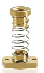 Bezvůlová trapézová matice T8 x 8 mm
