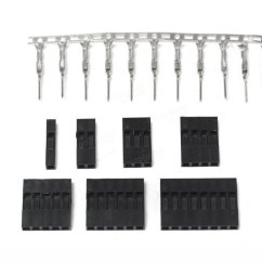 Sada DuPont konektory 2,54 mm pro PCB