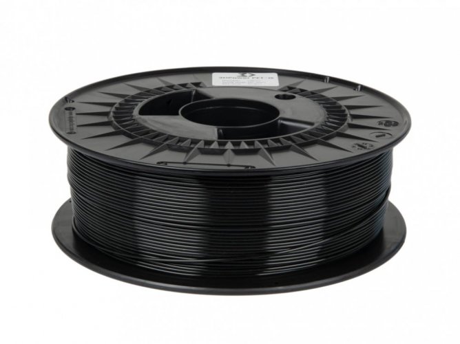 Filament 3D power PET-G - černá 1kg